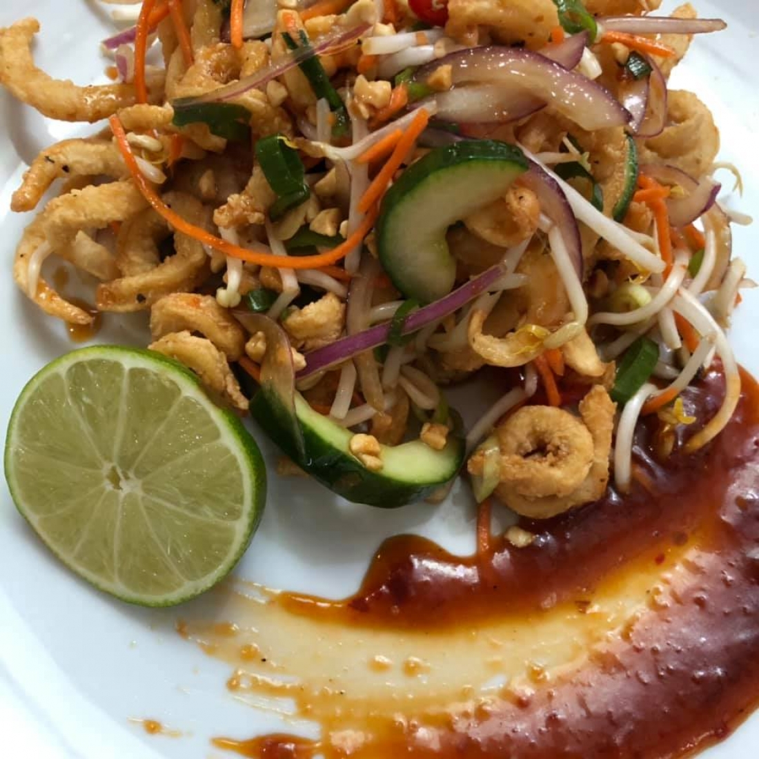 Asian Squid Salad